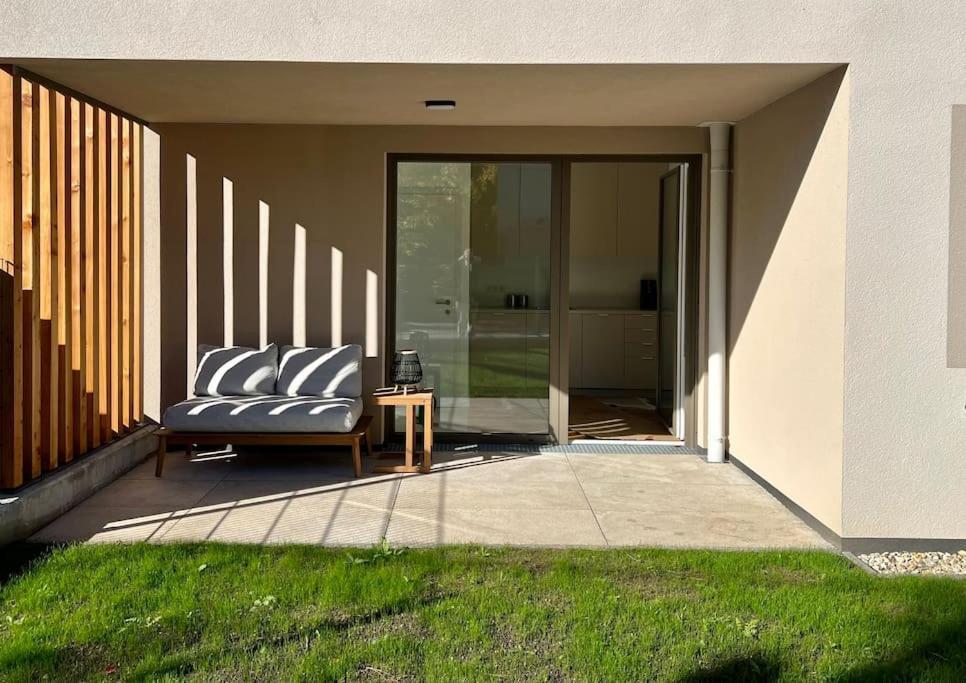 Modern Studio Gardenia_Gartenwohnung Alte Donau 维也纳 外观 照片
